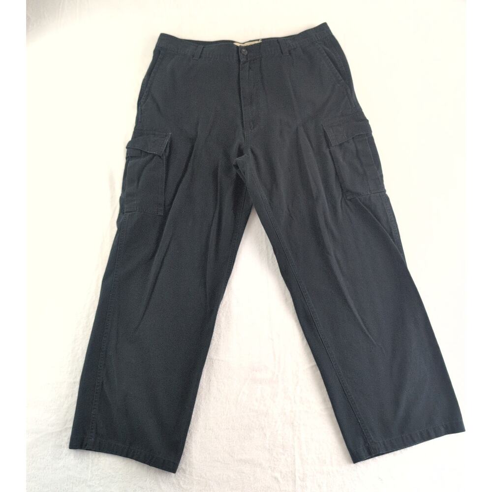 Urban Pipeline Y2K GorpCore Skater Max Flex Cargo Pants Black Men's 38/32